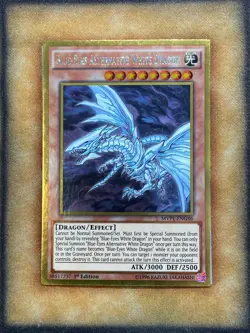 Yugioh Blue-Eyes Alternative White Dragon MVP1-ENG46 Gold Rare 1st Ed NM - Image 1