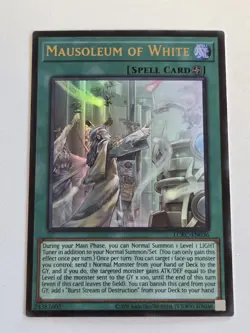 Mausoleum of White LCKC-EN036 Ultra Rare Yugioh Legendary Collection Kaiba Mint - Image 1
