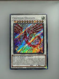 Crimson Dragon (Secret Rare) RA04-EN061 Yu-Gi-Oh NM - Image 1