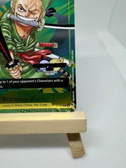 One Piece Roronoa Zoro Championship Event Pack 2024 CS Stamp English Promo P-042 - Image 3