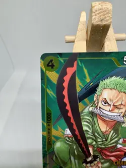One Piece Roronoa Zoro Championship Event Pack 2024 CS Stamp English Promo P-042 - Image 4