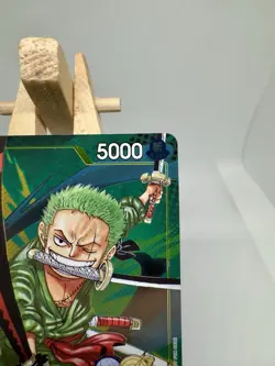 One Piece Roronoa Zoro Championship Event Pack 2024 CS Stamp English Promo P-042 - Image 5