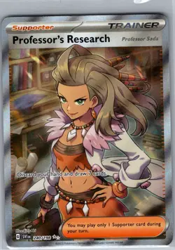 Professor's Research 240/198 SV01: Scarlet & Violet Base Set - Pokemon Card - NM - Image 1