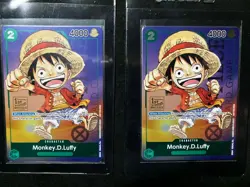 One Piece Card Game TCG Monkey D Luffy P-037 GenCon 2023 Foil Promo - Image 5