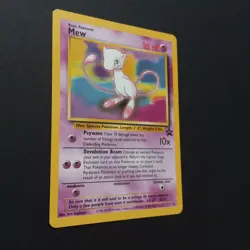Pokemon Trading Card Game Mew Black Star Promo 8 Non-Holo Rare M/NM Never Played - Image 2