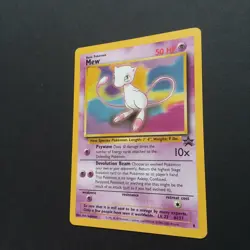 Pokemon Trading Card Game Mew Black Star Promo 8 Non-Holo Rare M/NM Never Played - Image 3