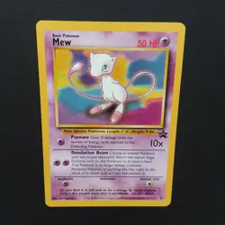 Pokemon Trading Card Game Mew Black Star Promo 8 Non-Holo Rare M/NM Never Played - Image 4