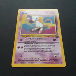 Pokemon Trading Card Game Mew Black Star Promo 8 Non-Holo Rare M/NM Never Played - Image 5