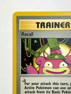 Vintage Gym Heroes 1st Edition Pokemon WOTC TCG Trainer Recall 116/132 Card NM-M - Image 2