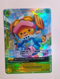 Tony Tony Chopper ST29-007 Parallel Starter Deck Promo One Piece Card English - Image 1