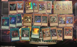 YuGiOh Rokket Dragon Link Card Lot Deck - Image 1