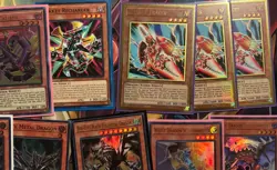 YuGiOh Rokket Dragon Link Card Lot Deck - Image 2