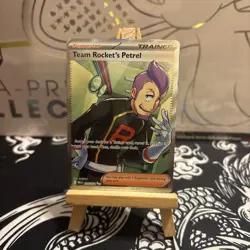 Pokemon Team Rockets Petrel Full Art Trainer Destined Rivals Card 226/182 - Image 1