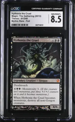 HYTHONIA THE CRUEL Theros Foil Mythic CGC 8.5 MTG EDH [Nostalgium] - Image 1