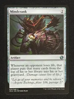 1x MTG Mindcrank - Iconic Masters (IMA) #220 - Magic the Gathering - Image 1