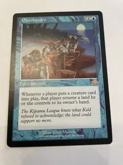 Magic: The Gathering - Overburden - Prophecy - Image 1