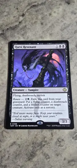 Qarsi Revenant Tarkir: Dragonstorm Regular Creature Vampire Rare MTG NM - Image 1