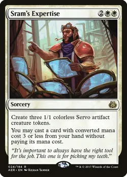 Played Sram's Expertise 24 Aether Revolt AER MTG - Image 1