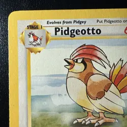 FREE SHIPPING Vintage Pokemon Pidgeotto 22/102 Base Set Non-holo Rare WotC 1999 - Image 2