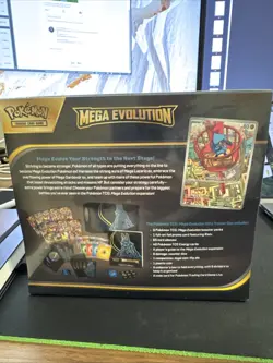Pokemon TCG Mega Evolution Elite Trainer Box ETB Lucario New Sealed In Hand - Image 2