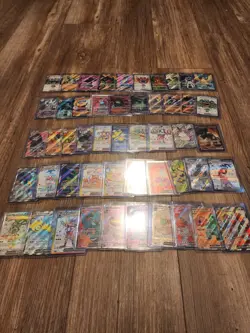 Pokemon Awesome 50 Full Art EX english NO DUPES - Image 1