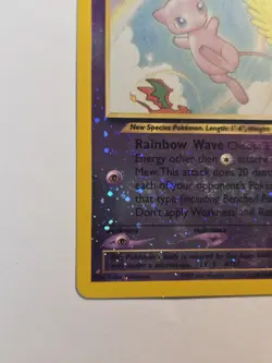 2001 Pokemon Southern Islands Mew 1/18 Reverse Holo Promo WOTC - Image 4