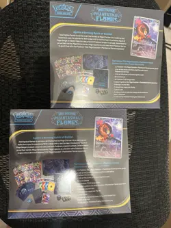 SHIPS ASAP Lot of 2 Pokemon Center Phantasmal Flames Elite Trainer Box ETB - Image 2