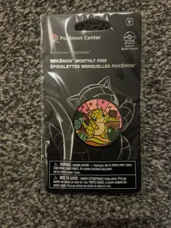 POKEMON CENTER | SANDSHREW MONTHLY PINS: ( 6 OF 12 ) HABITAT HELD PIN BADGE TCG - Image 1
