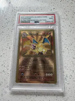 Pokemon 2021 Charizard #4 Ultra Premium Collection Celebrations PSA 9 - Image 3