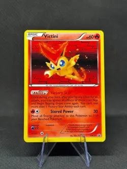 Pokemon TCG - Victini BW Black Star Promos BW32 Holo Promo NM - Image 1