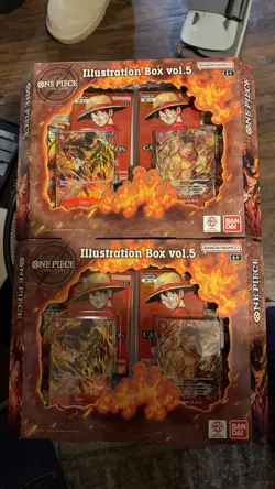 (2) One Piece Card Game: Illustration Box (IB-05) Vol.5 Set - Image 1