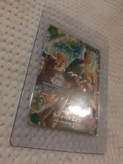 Roronoa Zoro PRB02-006 SP The Azure Sea's Seven OP14 Pack Fresh Never Played NM - Image 3