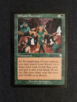 Elfhame Sanctuary Magic The Gathering Invasion Card NM X1 - Image 1