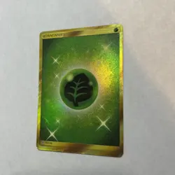 ENERGY 167/145 HOLO GRASS ENERGY SM-GUARDING RISING POKEMON CARD - Image 1
