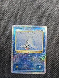 Pokemon TCG Seel Legendary Collection Reverse Holo Card - Image 1