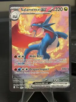 Salamence EX 187/159SV09: Journey Together Holo Card Near Mint Condition - Image 1