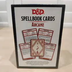 D&D Spellbook Cards Arcane Wizards Warlocks & Sorcerers (257 Cards) New/ Sealed - Image 3