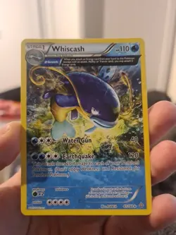 Pokemon Card | Whiscash 41/160 XY Primal Clash Holo Rare - Image 1