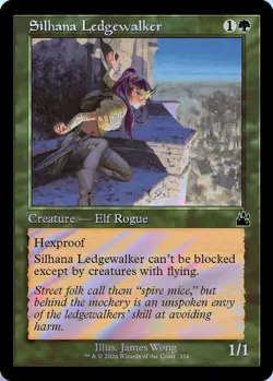 Silhana Ledgewalker (Retro Frame) 0354 MTG RVR NM Foil - Image 1