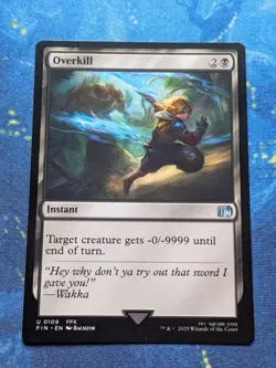 1x Overkill NM Eng MTG - Final Fantasy - Image 1