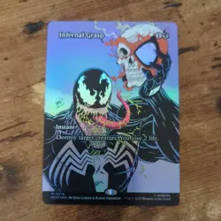 Infernal Grasp (Borderless Foil) Marvel Universe Eternal-Legal Foil Spider-Man - Image 1