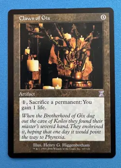 Claws of Gix - Time Spiral - Timeshifted - MTG - Image 1