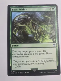 Beast Within #228 (NM) Doctor Who WHO Magic MTG - Image 1