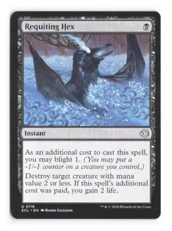 Requiting Hex U Lorwyn Eclipsed 116 NM - Image 1