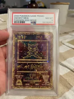 2000 Pokemon Game Promo Ancient Mew Pokemon 2000 Movie PSA 8 - Image 1