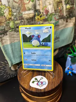 Pokemon TCG - Marill (Regular) - Burning Shadows - 34/147 - Common - Image 1