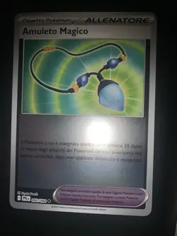 Carta Pokemon 093/094 Amuleto Magico Reverse Holo Fiamme Spettrali Ita Italiano - Image 1