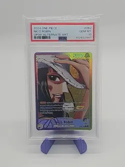 One Piece 2024 Nico Robin OP09-062 Alternate Art OP09 GEM MINT PSA 10 - Image 1