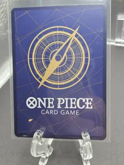 ONE PIECE Card Game Japanese Monkey D. Luffy OP14-013 SR The Azure Sea's Seven - Image 2