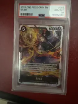 One Piece Sabo OP04-083 Super Rare Kingdoms of Conspiracies - Image 1